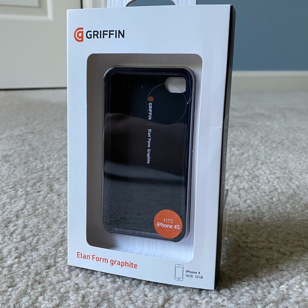 Griffin Elan Form Graphite cell phone case